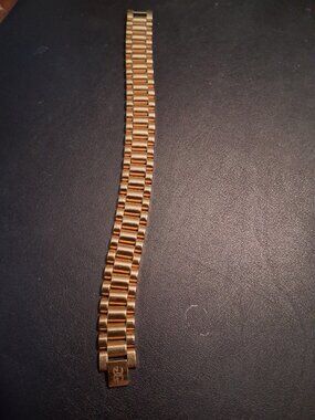 gold gods 18k plated/filled mens bracelet